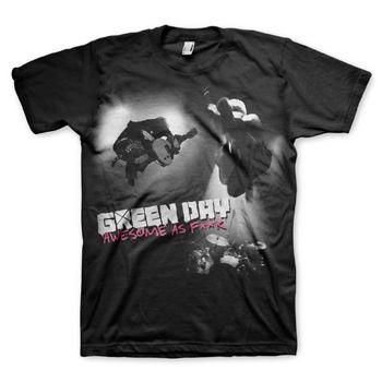 GREEN DAY Tシャツ AWESOME AS F**K 正規品 バンドTシャツ