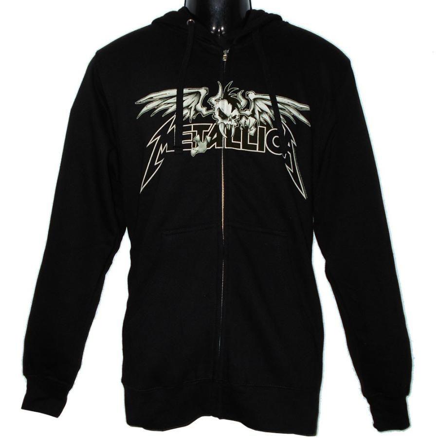 METALLICA パーカー WINGED SCARY ZIP HOODIE 正規品