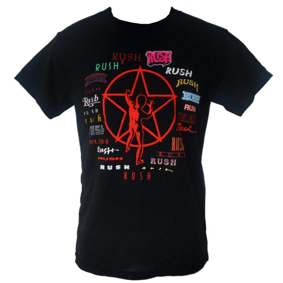 RUSH Tシャツ EVOLUTION OF LOGO 正規品
