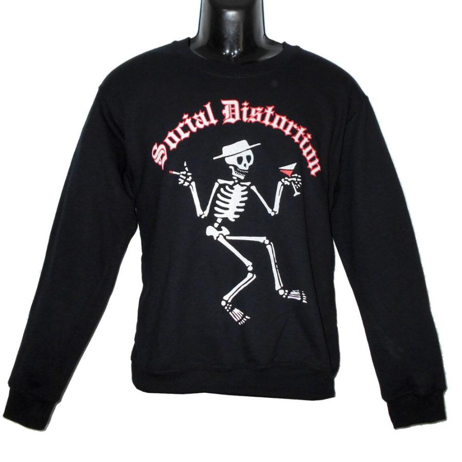 SOCIAL DISTORTION トレーナー SKELETON 正規品バンドトレーナー