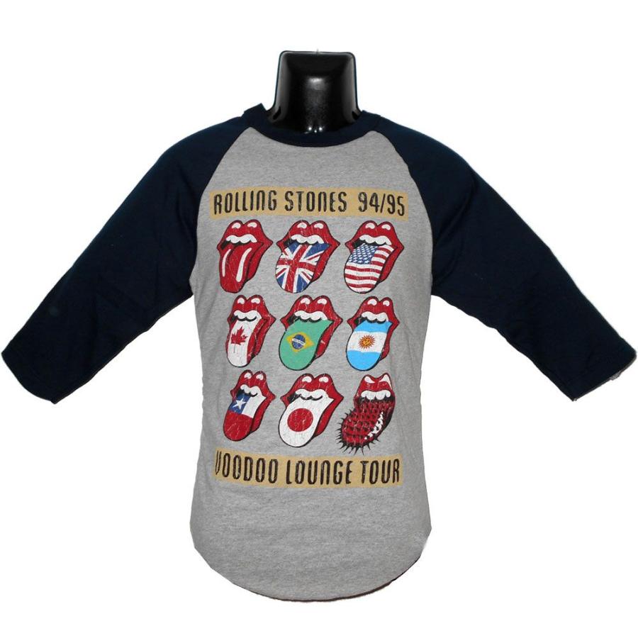 ROLLING STONES ラグランTシャツ VOODOO LOUNGE HEATHER 正規品