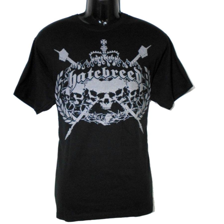 HATEBREED Tシャツ Skull Crest 正規品バンドTシャツ メタルTシャツ