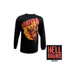 PANTERA 長袖Tシャツ Devils Hand Skull 正規品バンドTシャツ