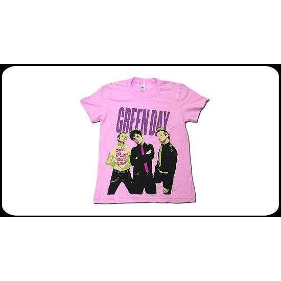 GREEN DAY Tシャツ レディースサイズ BIG PHOTO 正規品バンドTシャツ
