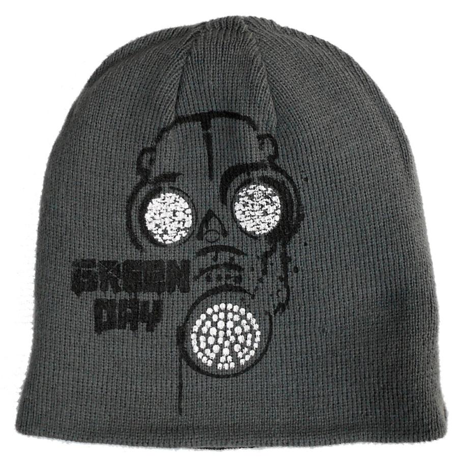 GREEN DAY グリーン・デイ ニット帽 gas mask Reversible 正規品