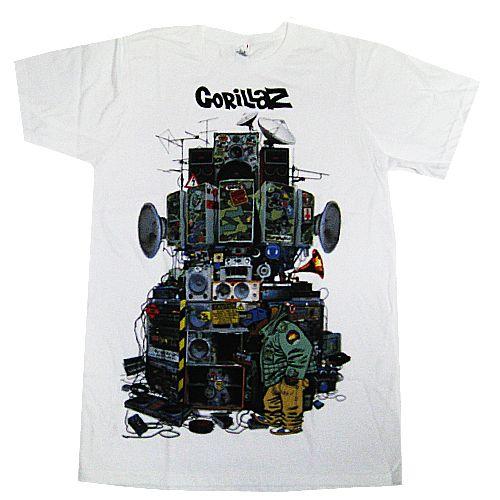 GORILLAZ Tシャツ PILE UP 正規品 バンドTシャツ