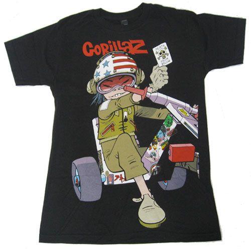 GORILLAZ Tシャツ CHOPPER KID 正規品 バンドTシャツ