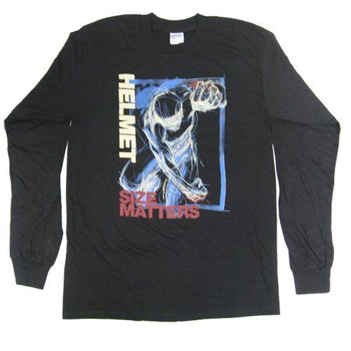 HELMET 長袖Tシャツ SIZE MATTERS 正規品