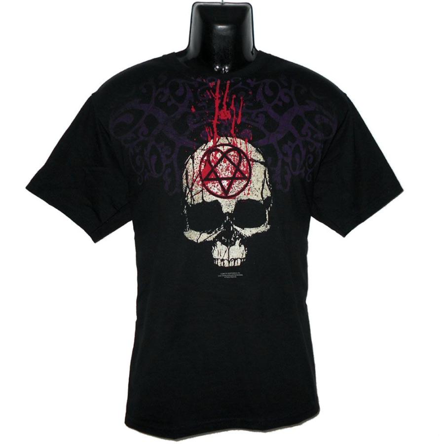 HIM ヒム バンドTシャツ Dripping Skull 正規品