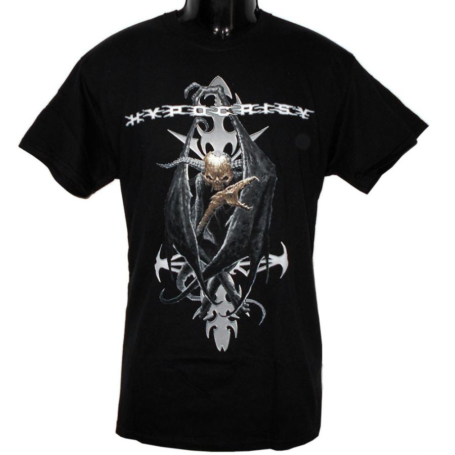 HYPOCRISY バンドTシャツ Evil Cross New Logo 正規品