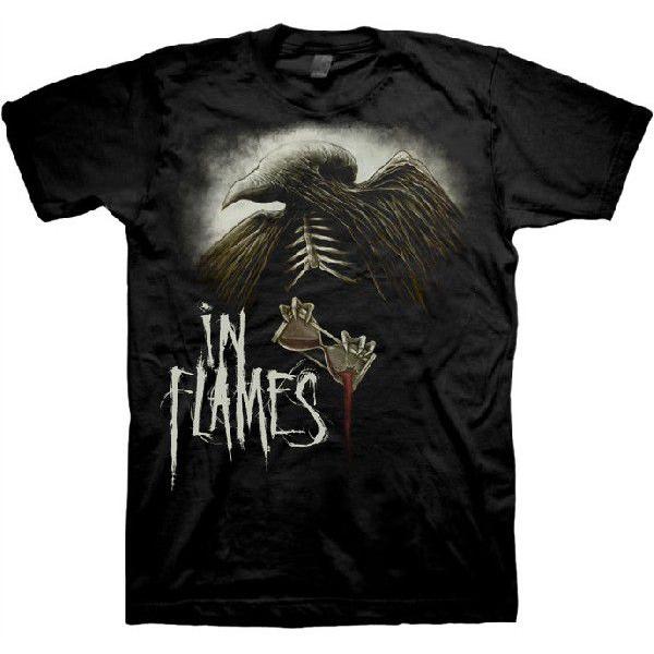 IN FLAMES Tシャツ SINGLE COVER 正規品バンドTシャツ メタルTシャツ