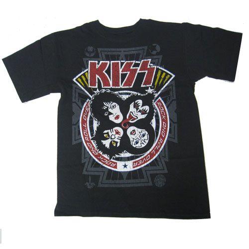 KISS Tシャツ ROCK N ROLL OVER 正規品バンドTシャツ ロックTシャツ