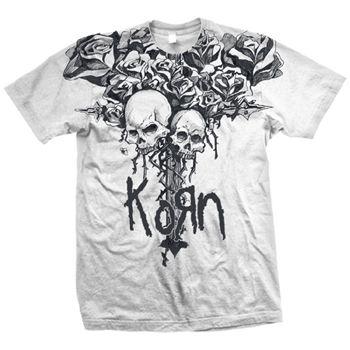 KORN Tシャツ DEAD BLOOM 正規品バンドTシャツ ロックTシャツ