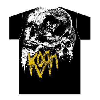 KORN Tシャツ PANTHER SKULLS 正規品バンドTシャツ ロックTシャツ