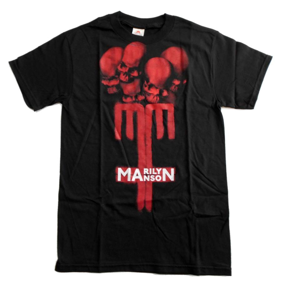 MARILYN MANSON Tシャツ SKULL CROSS 正規品
