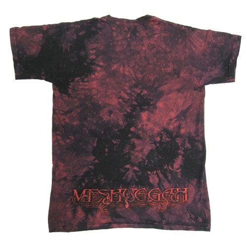 MESHUGGAH Tシャツ RED VAT DYED 正規品バンドTシャツ