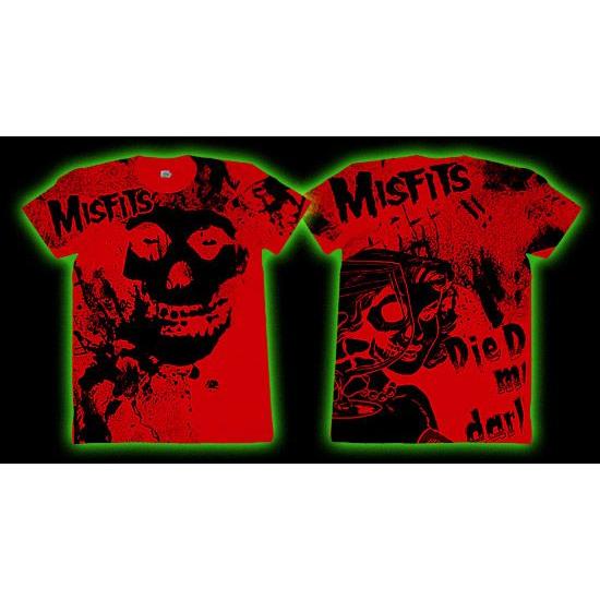 MISFITS Tシャツ レディースサイズ Premium Bloody Skull 正規品