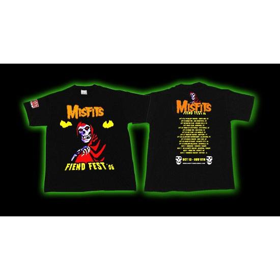 MISFITS Tシャツ 2006 Fiend Fest Tour 正規品バンドTシャツ