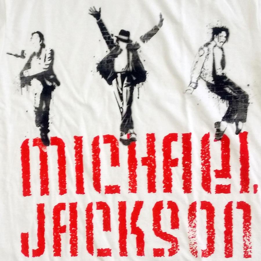 MICHAEL JACKSON Tシャツ レディースサイズ GRAFFITI 正規品