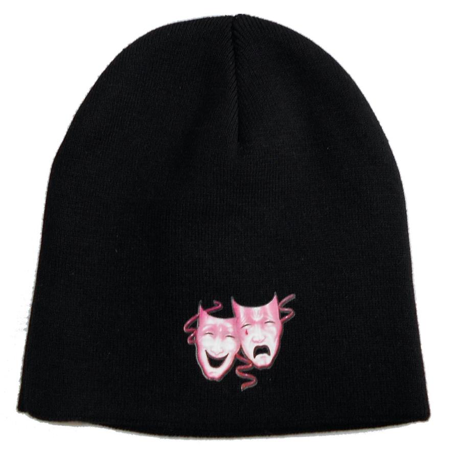 MOTLEY CRUE ニット帽 MASKS LOGO 正規品