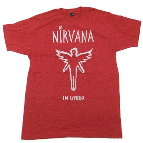 NIRVANA Tシャツ CHALK OUTLINE 正規品バンドTシャツ ロックTシャツ