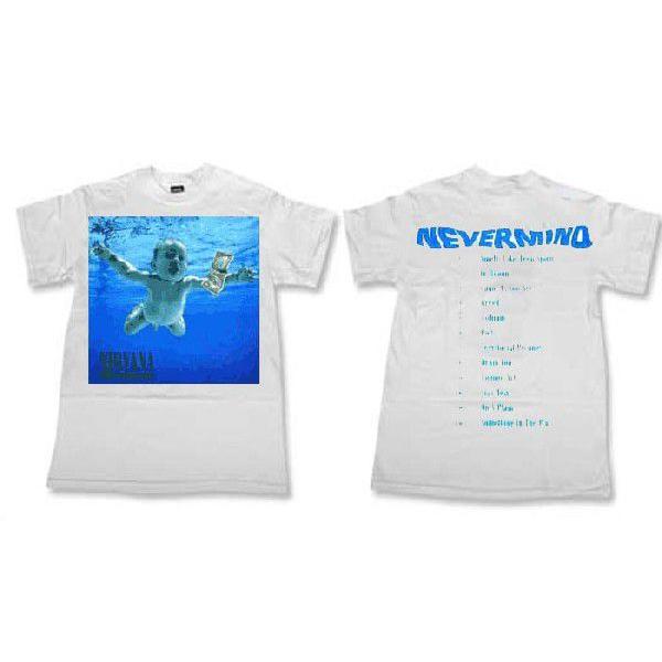 NIRVANA Tシャツ NEVERMIND 正規品バンドTシャツ ロックTシャツ