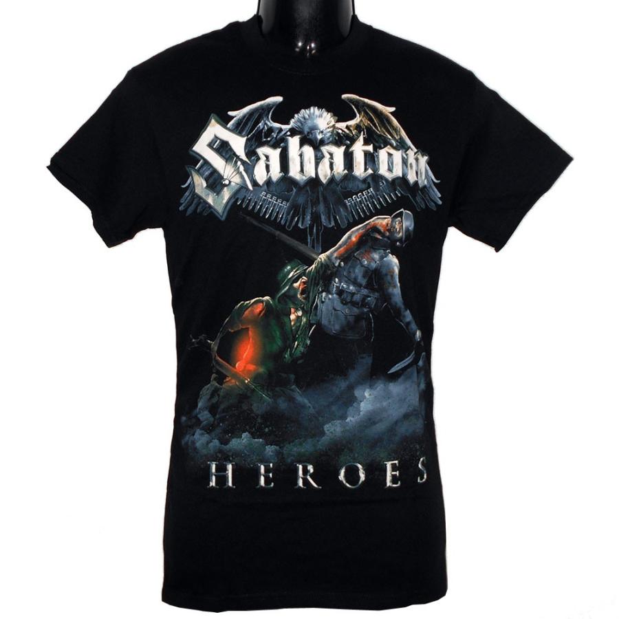 SABATON Tシャツ Heroes Cover 正規品バンドTシャツ ロックTシャツ