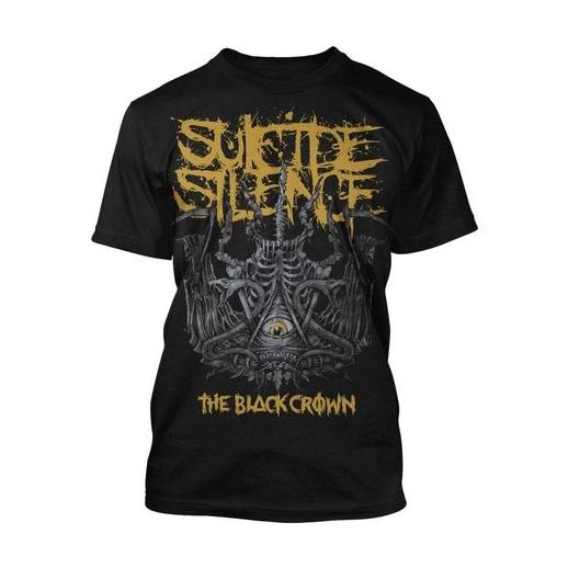 SUICIDE SILENCE Tシャツ Black Crown 正規品バンドTシャツ ロックTシャツ
