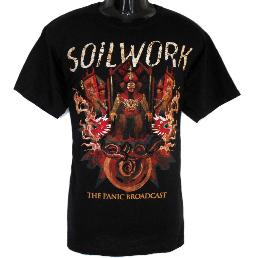 SOILWORK Tシャツ THE PANIC BROADCAST 正規品バンドTシャツ ロックTシャツ