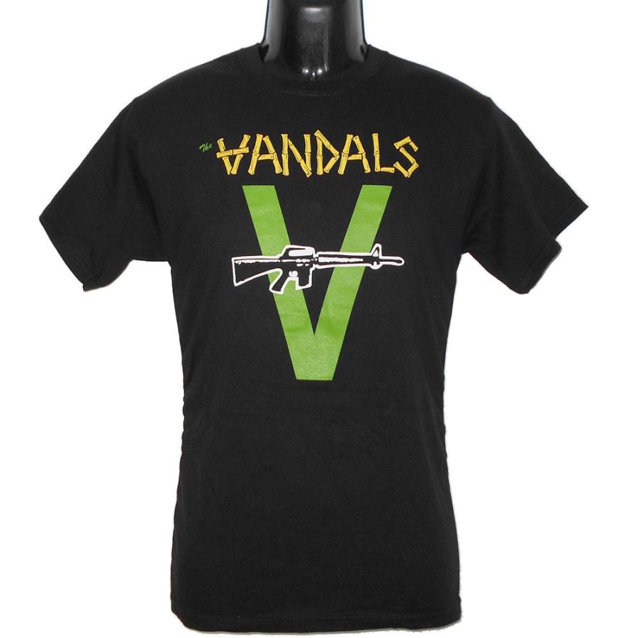 THE VANDALS Tシャツ V Gun 正規品バンドTシャツ ロックTシャツ
