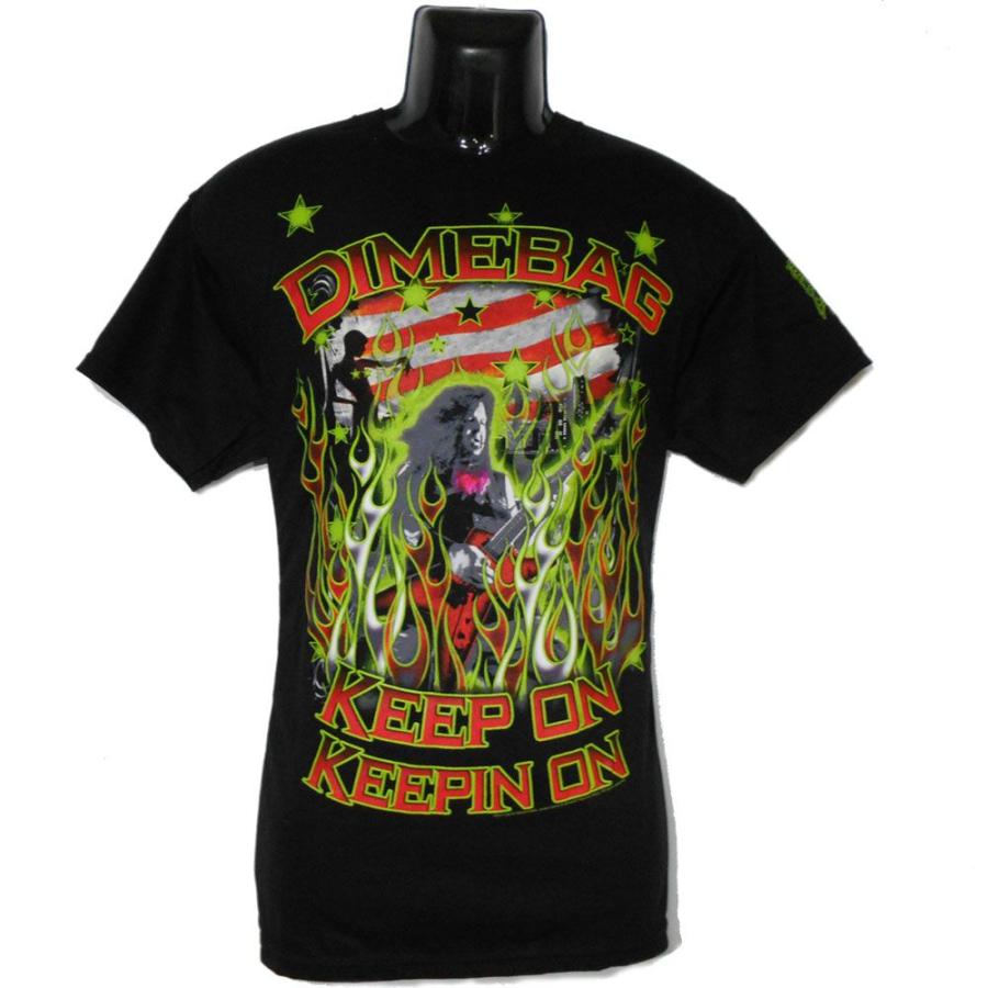 DIMEBAG DARRELL Tシャツ FLAGS AND STARS 正規品