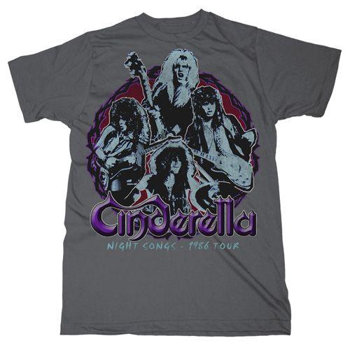 CINDERELLA Tシャツ STARS OF THE NIGHT 正規品 バンドTシャツ