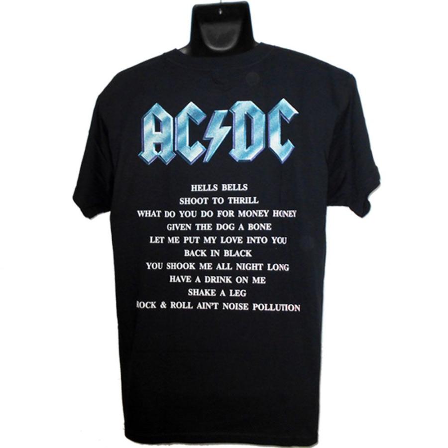 AC/DC Tシャツ BACK IN BLACK Tシャツ 正規品
