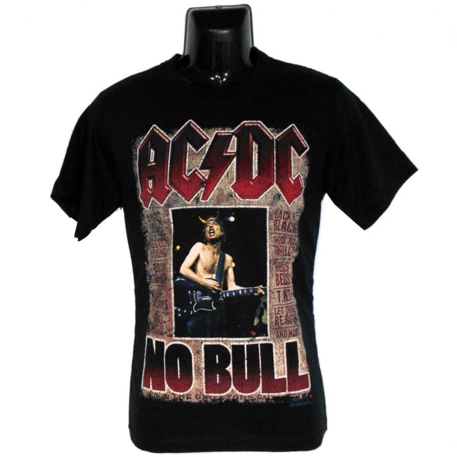 AC/DC Tシャツ BULL POSTER BLACK 正規品
