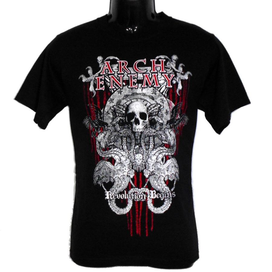 ARCH ENEMY REVOLUTION BEGINS バンドTシャツ 正規品
