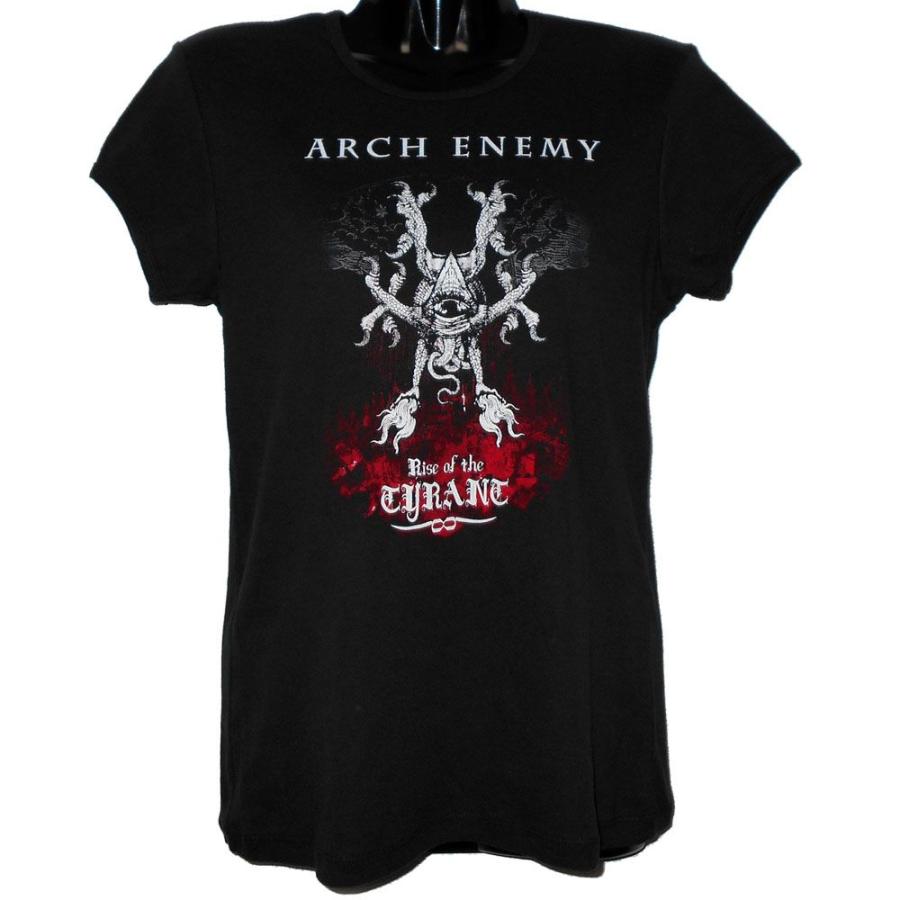 ARCH ENEMY レディースサイズ Tシャツ RISE OF THE TYRANT/BLK BABYDOL 正規品