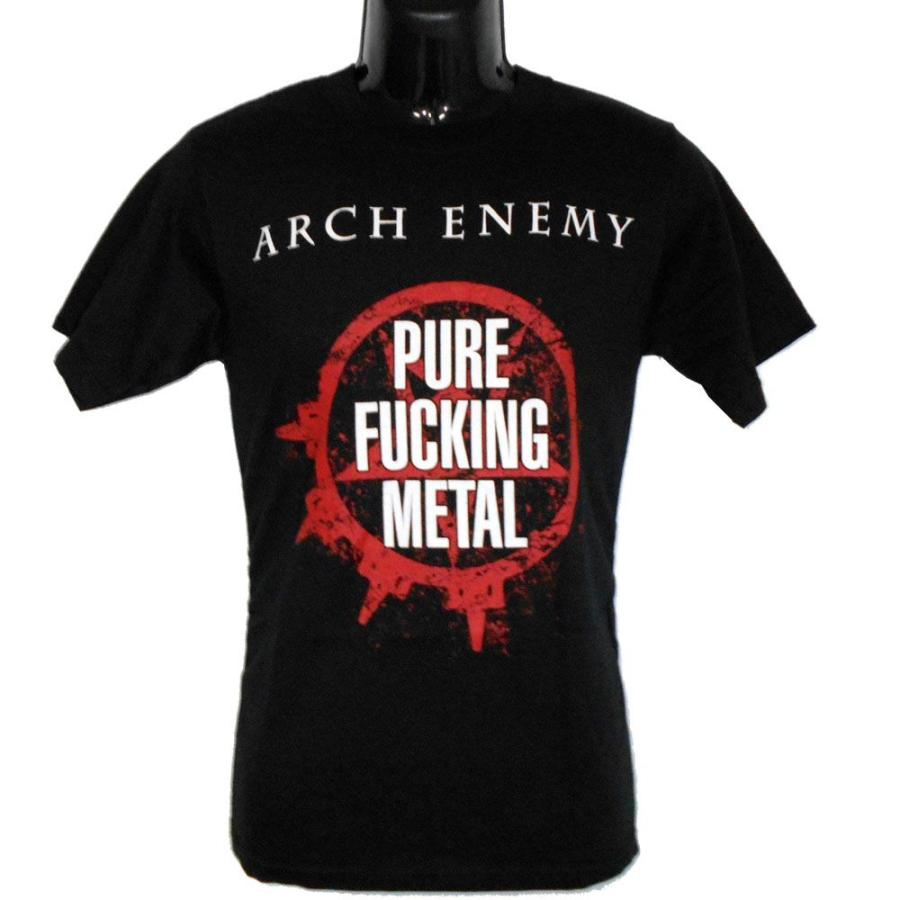 ARCH ENEMY PURE FUCKING METAL DATE/BLK バンドTシャツ 正規品