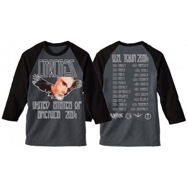 CARCASS ラグランTシャツ Angel Dates 正規品