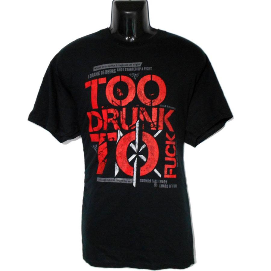 DEAD KENNEDYS Tシャツ Too Drunk To Fuck 正規品