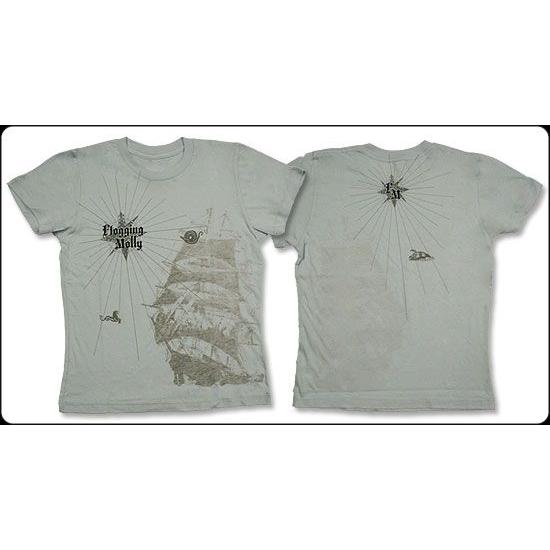 FLOGGING MOLLY Tシャツ レディースサイズ Lands End 正規品