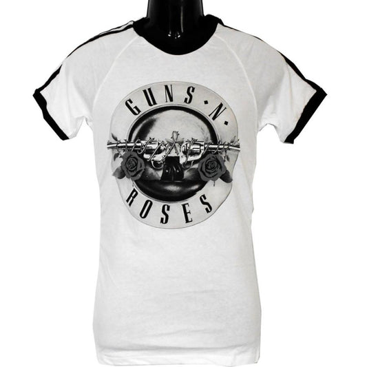 GUNS N ROSES Tシャツ BULLET LOGO 正規品 SOCCER Tシャツ