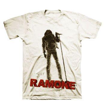 JOEY RAMONE Tシャツ RAMONE SILHOUETTE 正規品バンドＴシャツ ロックＴシャツ