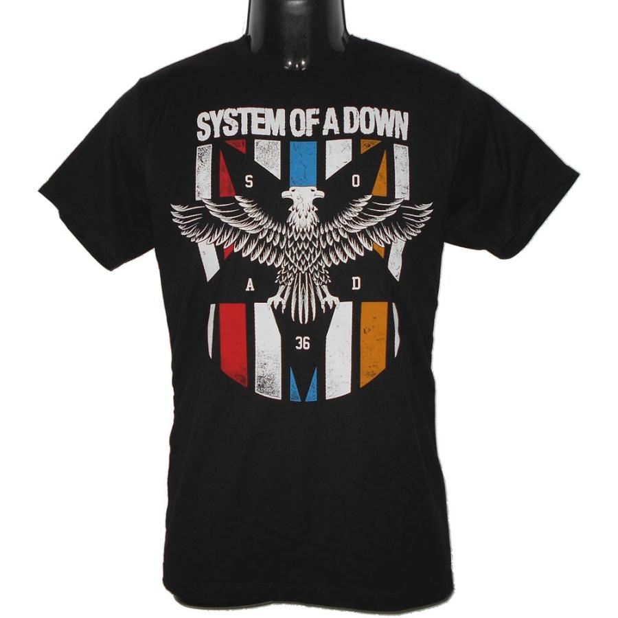 SYSTEM OF A DOWN Tシャツ EAGLE COLORS 正規品