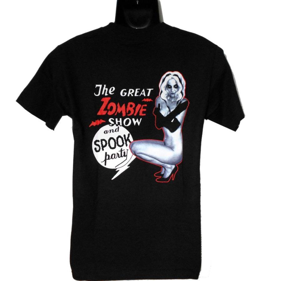 ROB ZOMBIE Tシャツ Spooks A Poppin 正規品バンドＴシャツ ロックＴシャツ