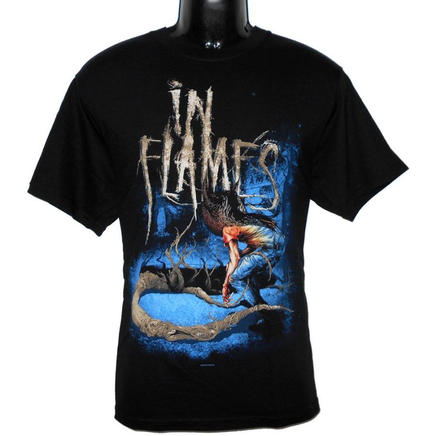 IN FLAMES Ｔシャツ A SENSE OF PURPOSE 正規品バンドＴシャツ メタルＴシャツ