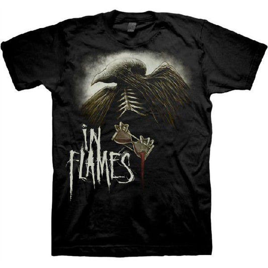 IN FLAMES Ｔシャツ SINGLE COVER 正規品バンドＴシャツ メタルＴシャツ