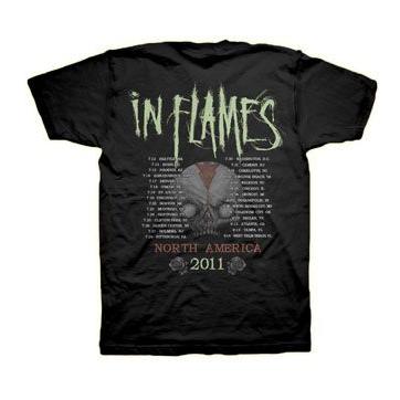 IN FLAMES Ｔシャツ DELIVER ME2011 DATES 正規品