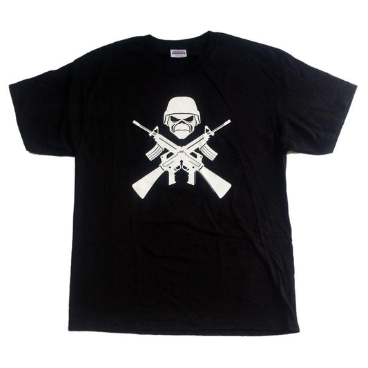 IRON MAIDEN Ｔシャツ CROSSED RIFLES 正規品