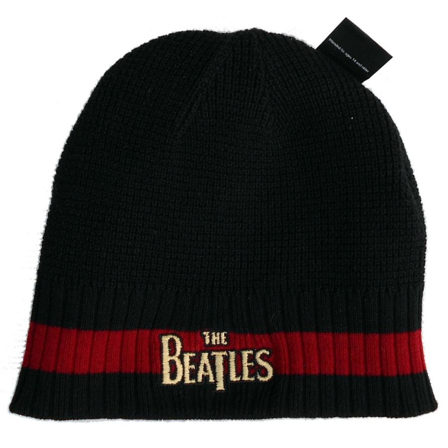 THE BEATLES ザ・ビートルズ ニット帽 LOGO Reversible 正規品