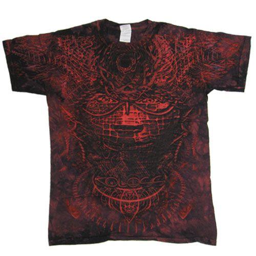 MESHUGGAH Tシャツ RED VAT DYED 正規品バンドＴシャツ